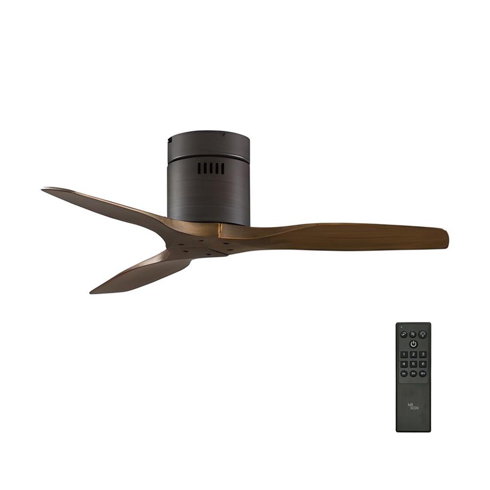 พัดลมไม่มีโคมไฟ MR.KEN 25-01872 40 นิ้ว สีน้ำตาลเข้ม