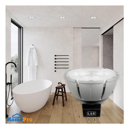 หลอด LED L&E MR16/PAR DIM 12V 60D 7.5 วัตต์ WARM WHITE GU5.3_5