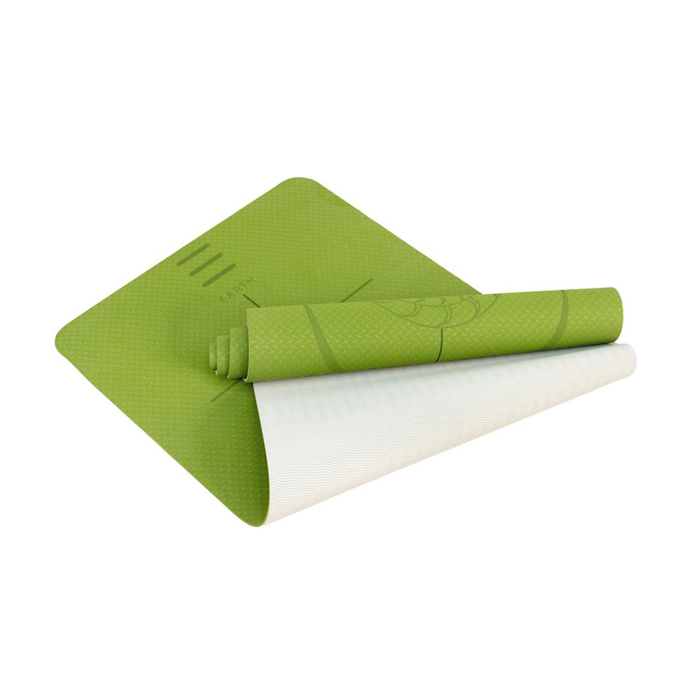 เสื่อโยคะ IRONTEC 5 ELEMENTS สีเขียว