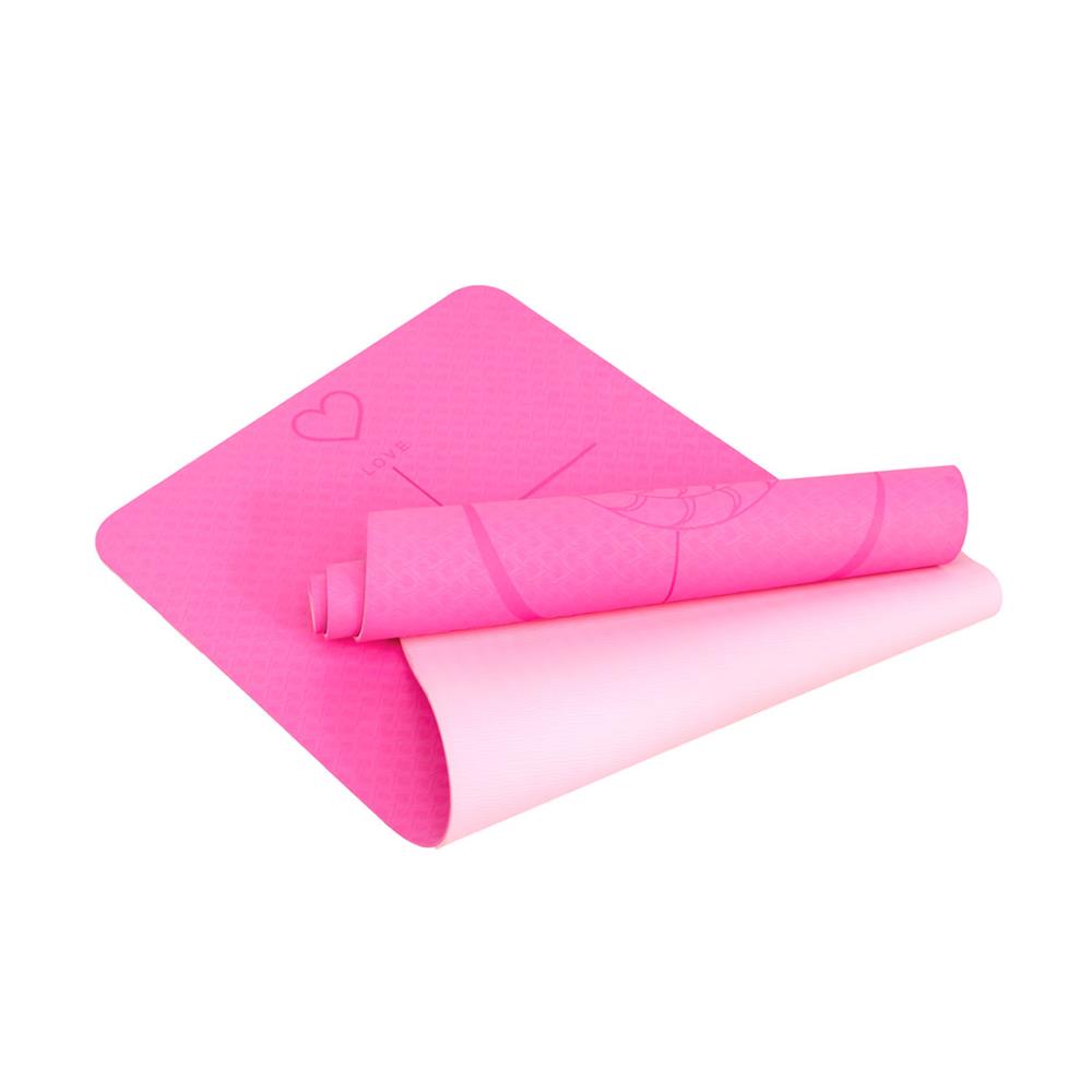 เสื่อโยคะ IRONTEC 5 ELEMENTS สีชมพู