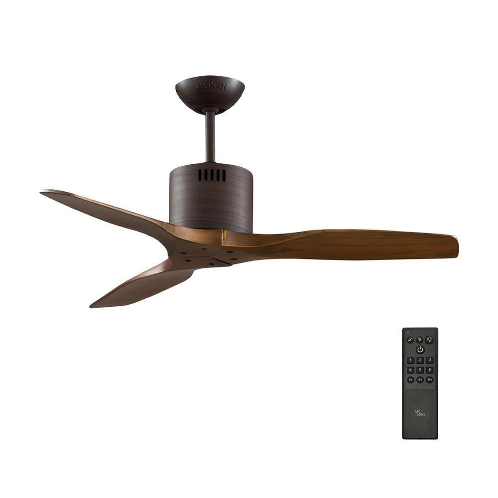พัดลมไม่มีโคมไฟ MR.KEN 25-01864 40 นิ้ว สีน้ำตาล/ดำ