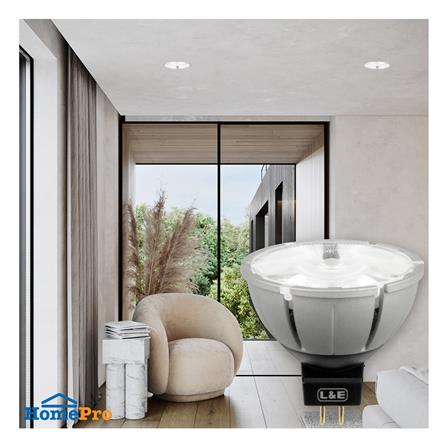 หลอด LED L&E MR16/PAR DIM 12V 36D 7.5 วัตต์ WARM WHITE GU5.3_5