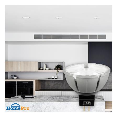 หลอด LED L&E MR16/PAR DIM 12V 24D 7.5 วัตต์ WARM WHITE GU5.3_5