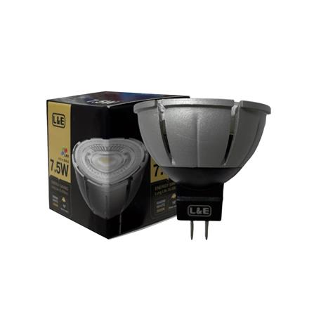หลอด LED L&E MR16/PAR DIM 12V 10D 7.5 วัตต์ WARM WHITE GU5.3_4