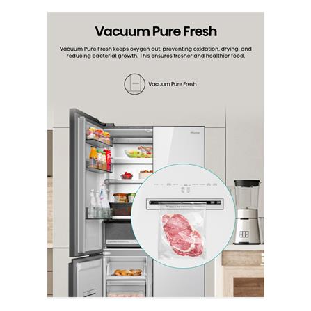 ตู้เย็น MULTI DOOR HISENSE RQ667N4TWUC1 18 คิว อินเวอร์เตอร์ สีขาว_5