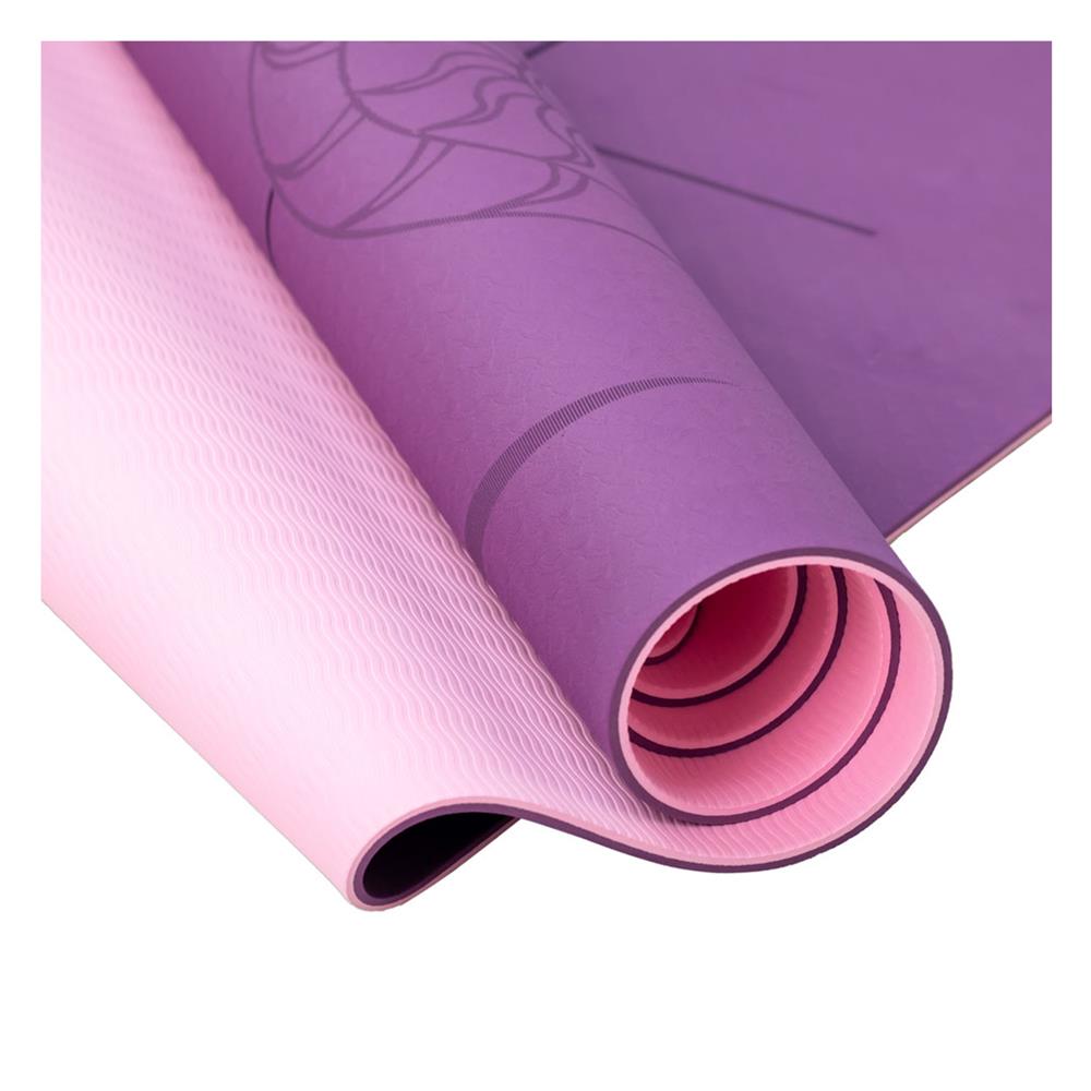 เสื่อโยคะ IRONTEC 5 ELEMENTS สีม่วง