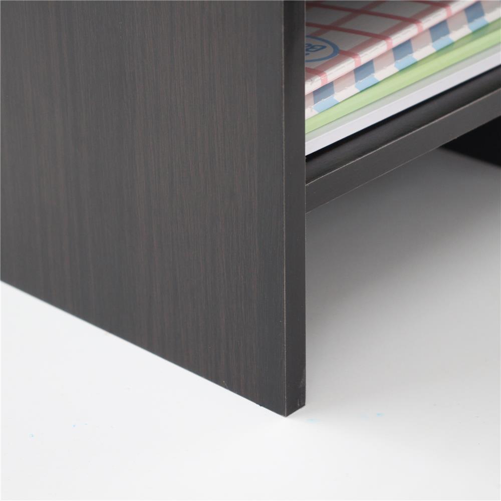 ชั้นวางอุปกรณ์ทำงาน 3 ชั้น LUVORA REGAL 25 ซม. สีน้ำตาลเข้ม