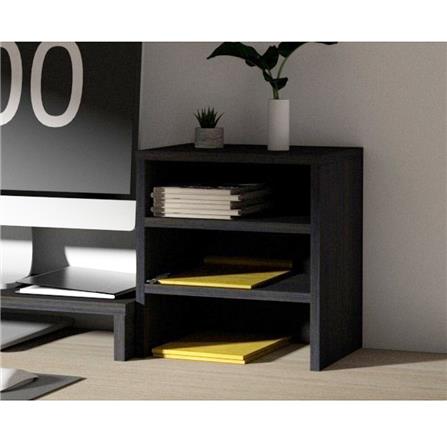 ชั้นวางอุปกรณ์ทำงาน 3 ชั้น LUVORA REGAL 25 ซม. สีน้ำตาลเข้ม_5