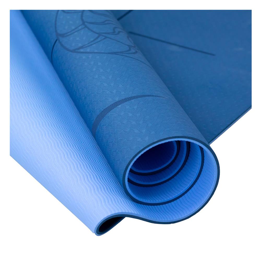 เสื่อโยคะ IRONTEC 5 ELEMENTS สีน้ำเงิน