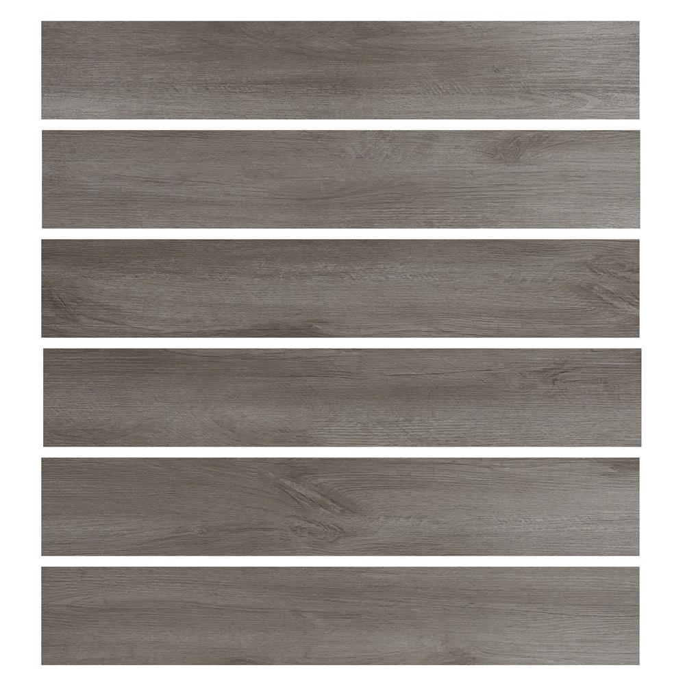 กระเบื้องยางไวนิล 15x91 ซม. TARA CLICK LOCK เกรย์ แอช