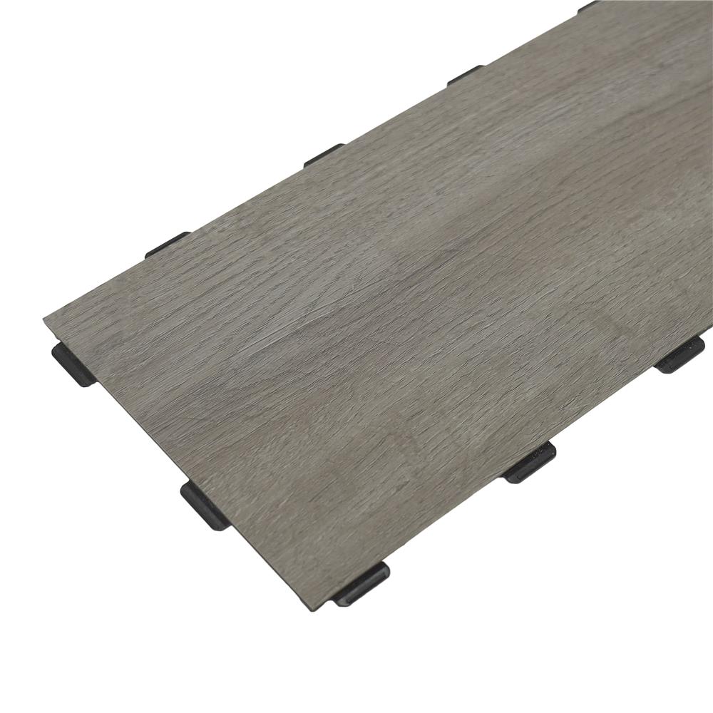 กระเบื้องยางไวนิล 15x91 ซม. TARA CLICK LOCK เกรย์ แอช