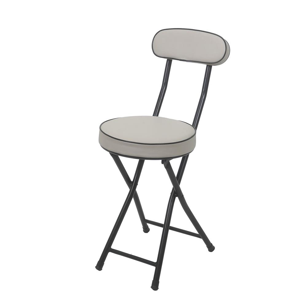 เก้าอี้ FURDINI LEO SC23027A PU สีเทา/ดำ_0