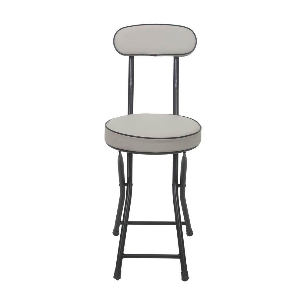 เก้าอี้ FURDINI LEO SC23027A PU สีเทา/ดำ