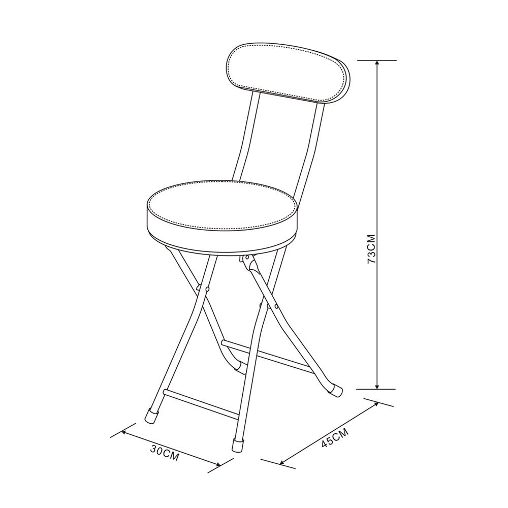 เก้าอี้ FURDINI LEO SC23027A PU สีเทา/ดำ