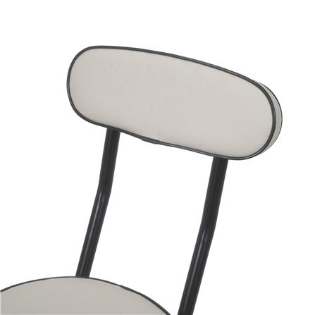 เก้าอี้ FURDINI LEO SC23027A PU สีเทา/ดำ_4