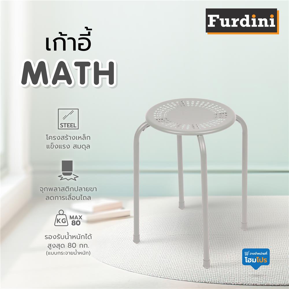 เก้าอี้ FURDINI MATH SC99001 สีเทา