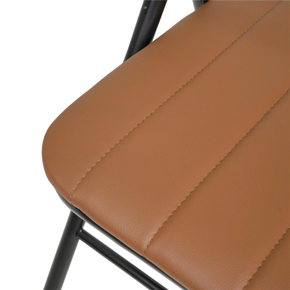 เก้าอี้ FURDINI MELON PU สีน้ำตาล