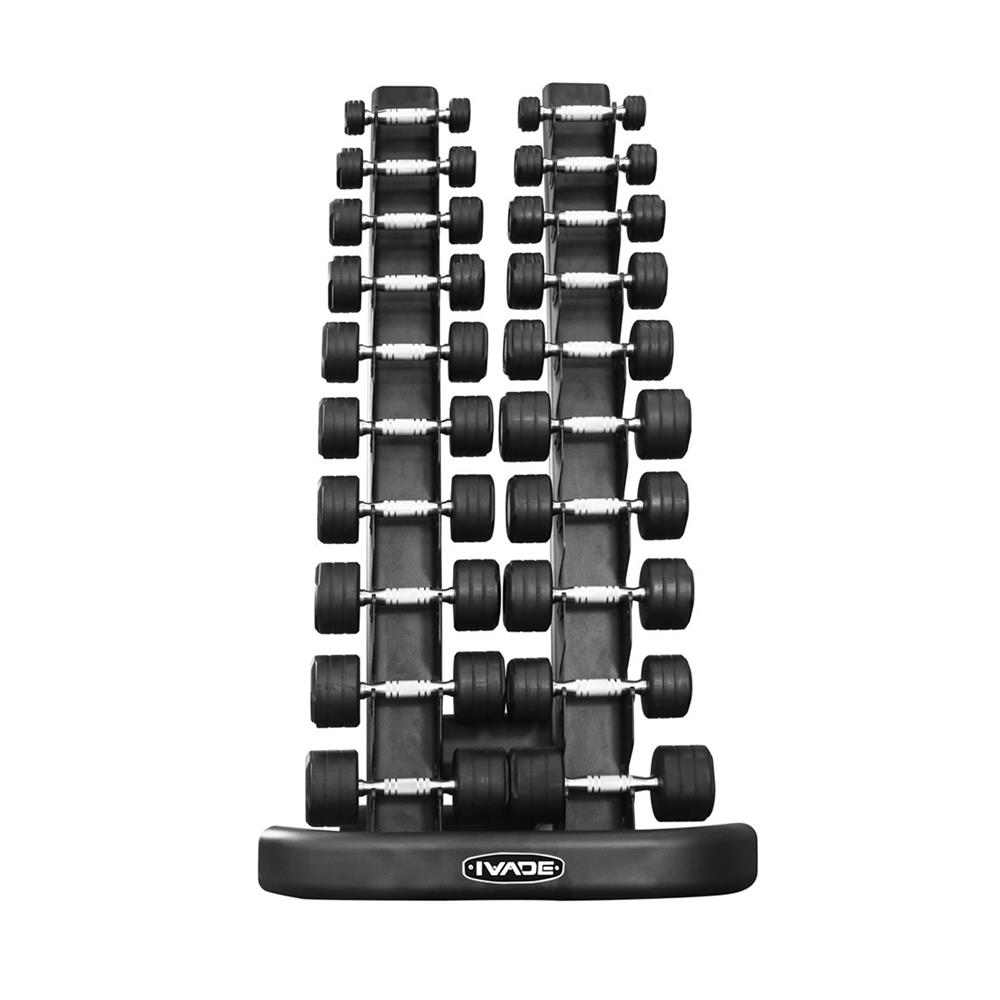ชุดดัมเบล STUDIO พร้อมชั้นวาง IVADE 1-10 กก.