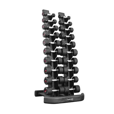 ชุดดัมเบล STUDIO พร้อมชั้นวาง IVADE 1-10 กก._1