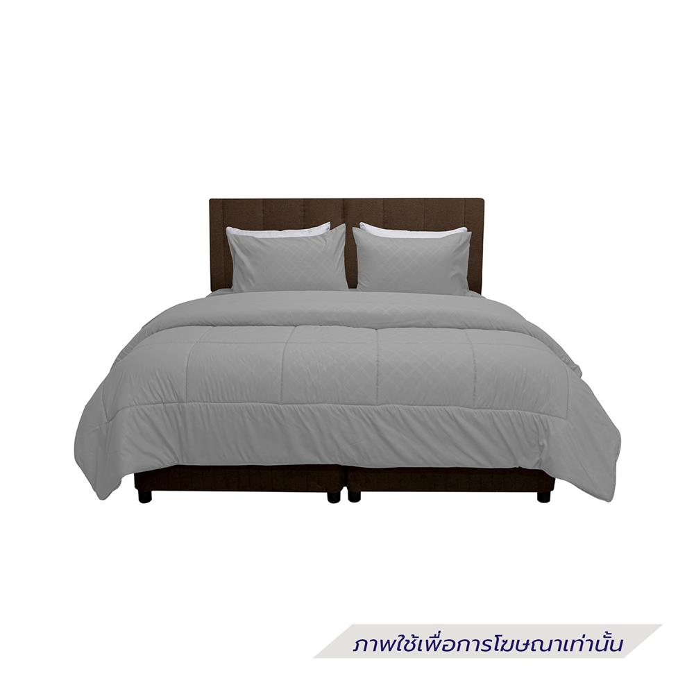 ชุดผ้าปูที่นอน 6 ฟุต 6 ชิ้น PICASSO BASIC ENJOY สี GREY