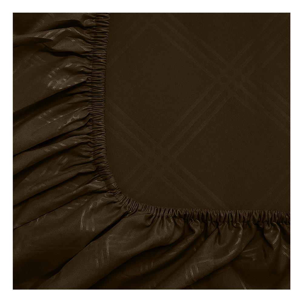 ชุดผ้าปูที่นอน 6 ฟุต 6 ชิ้น PICASSO BASIC ENJOY สี BROWN