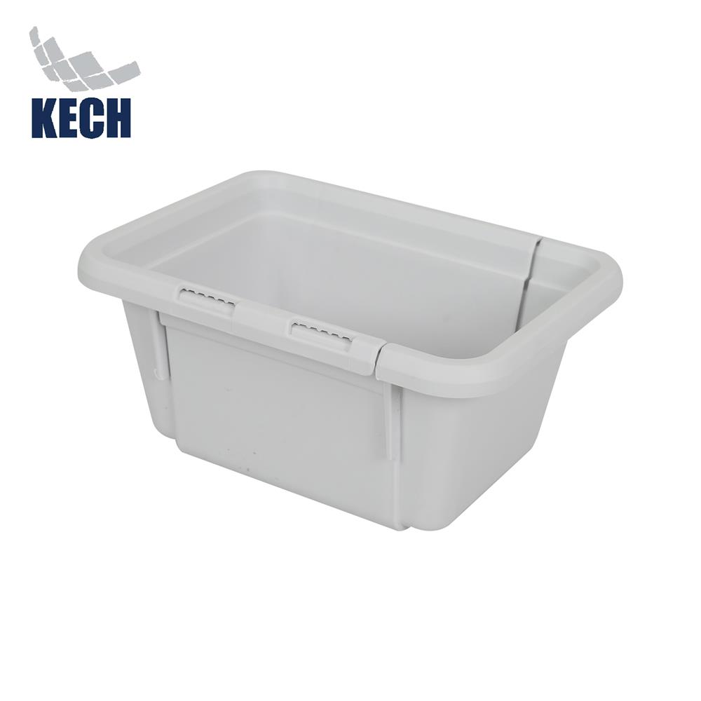 กล่องเก็บของปรับขนาดได้ KECH BEFIT SIZE S สีเทา_0