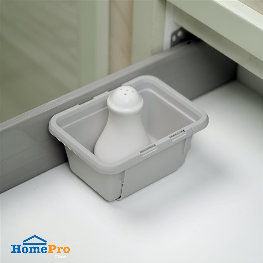 กล่องเก็บของปรับขนาดได้ KECH BEFIT SIZE S สีเทา