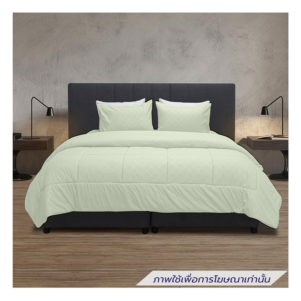 ชุดผ้าปูที่นอน 6 ฟุต 6 ชิ้น PICASSO BASIC ENJOY สี GREEN