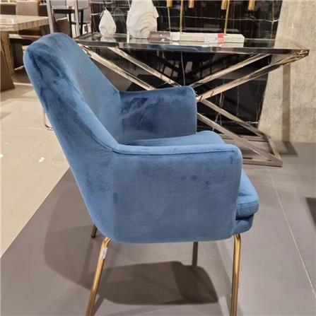 เก้าอี้ทานข้าว SB FURNITURE A-CHISA 19190612 สีน้ำเงิน_7