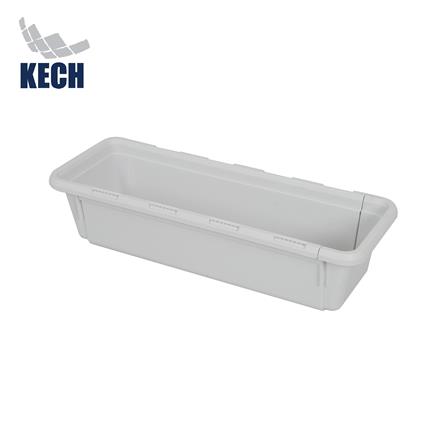 กล่องเก็บของปรับขนาดได้ KECH BEFIT SIZE M สีเทา_1