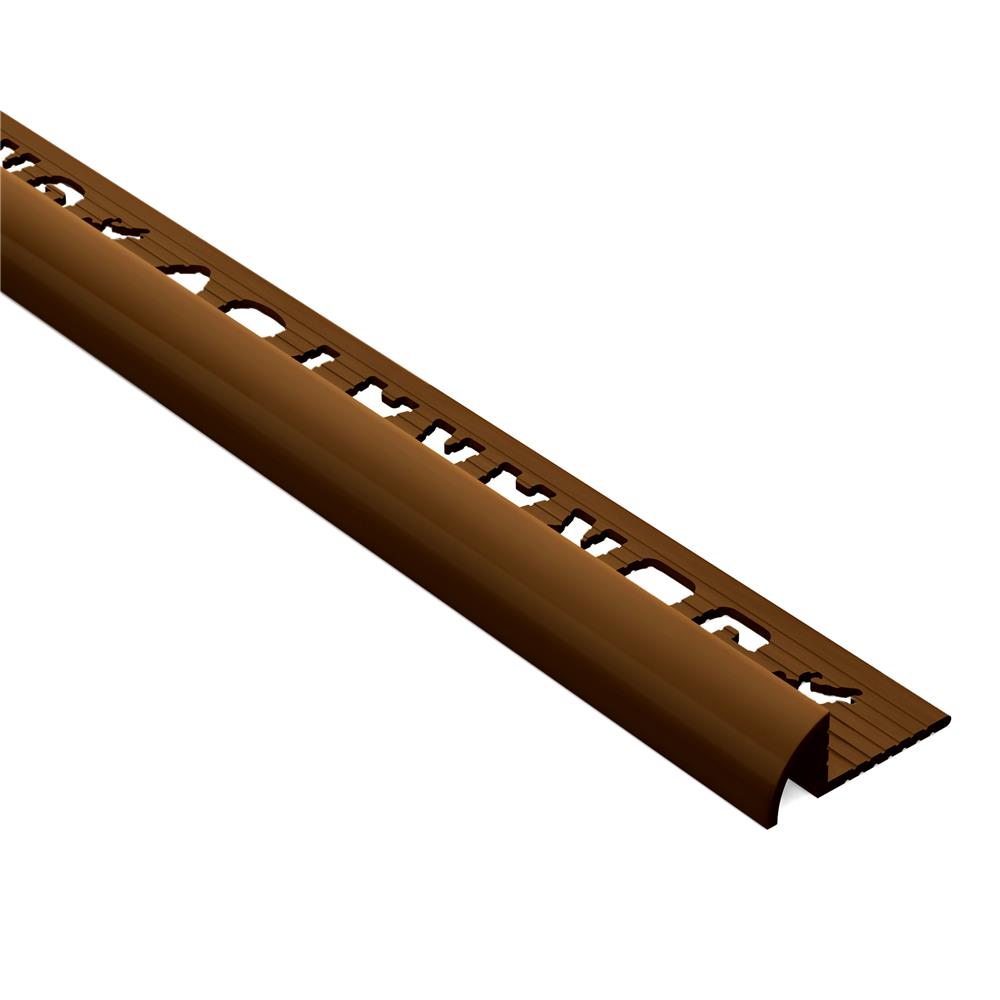 คิ้ว GPVC จระเข้ กรีน 10 มม. 2 ม. สีเลทเธอร์ บราวน์