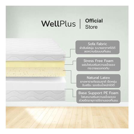 ที่นอน 3.5 ฟุต WELLPLUS SKYLAR_2