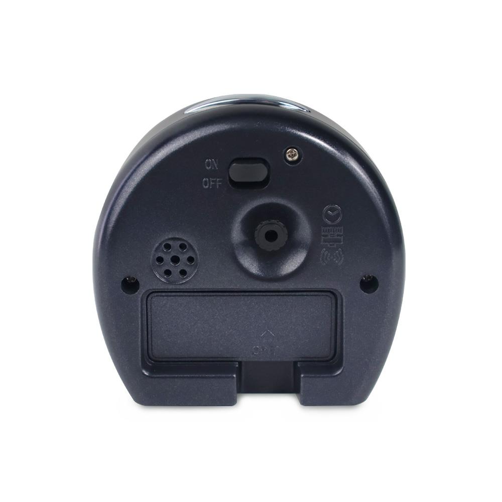 นาฬิกาปลุก RHYTHM CRE815NR71 3.2X3.1 นิ้ว สีดำ