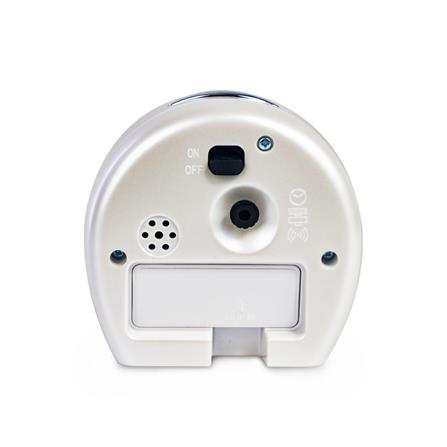 นาฬิกาปลุก RHYTHM CRE815NR03 3.2X3.1 นิ้ว สีขาว_2