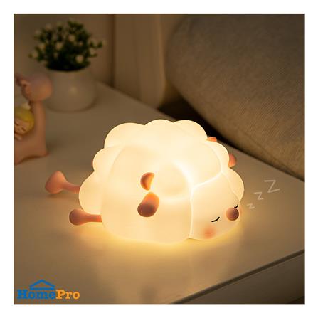 ไฟตั้งโต๊ะ LED MOFII SLEEPING SHEEP 0.5 วัตต์ สีขาว/ชมพู_2