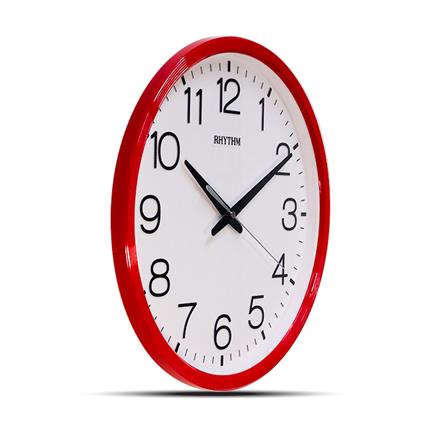 นาฬิกาแขวน RHYTHM CMG494NR01 14.1 นิ้ว สีแดง_2