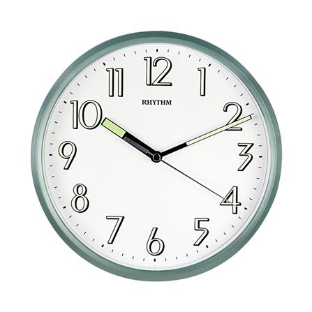 นาฬิกาแขวน RHYTHM CMG727NR05 9.4 นิ้ว สีเขียว