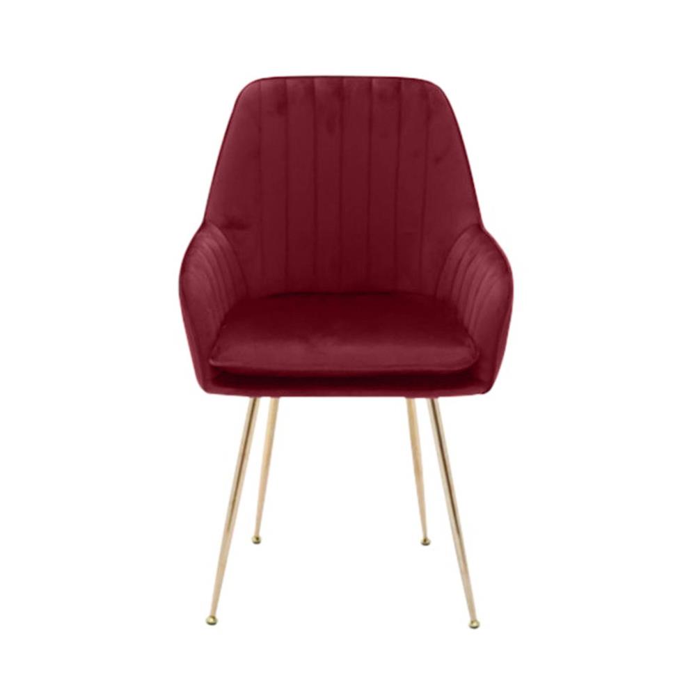 เก้าอี้ทานข้าว SB FURNITURE EMBIA 19224116 สีแดง