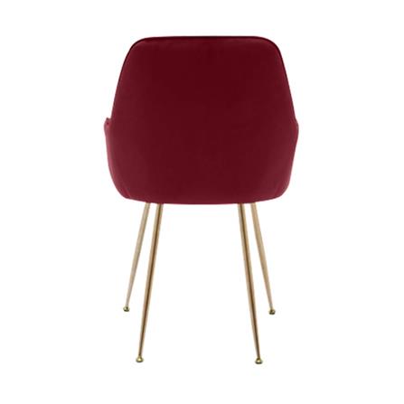 เก้าอี้ทานข้าว SB FURNITURE EMBIA 19224116 สีแดง_4