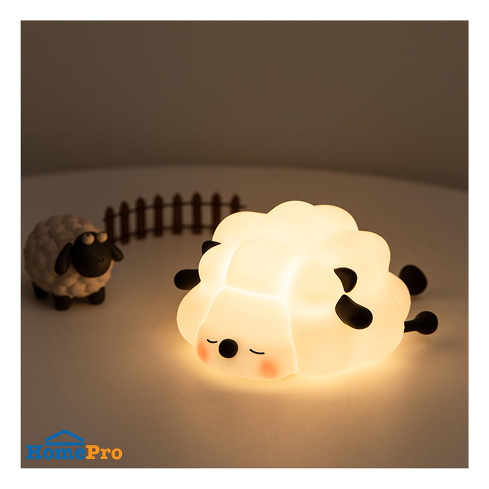 ไฟตั้งโต๊ะ LED MOFII SLEEPING SHEEP 0.5 วัตต์ สีขาว/ดำ
