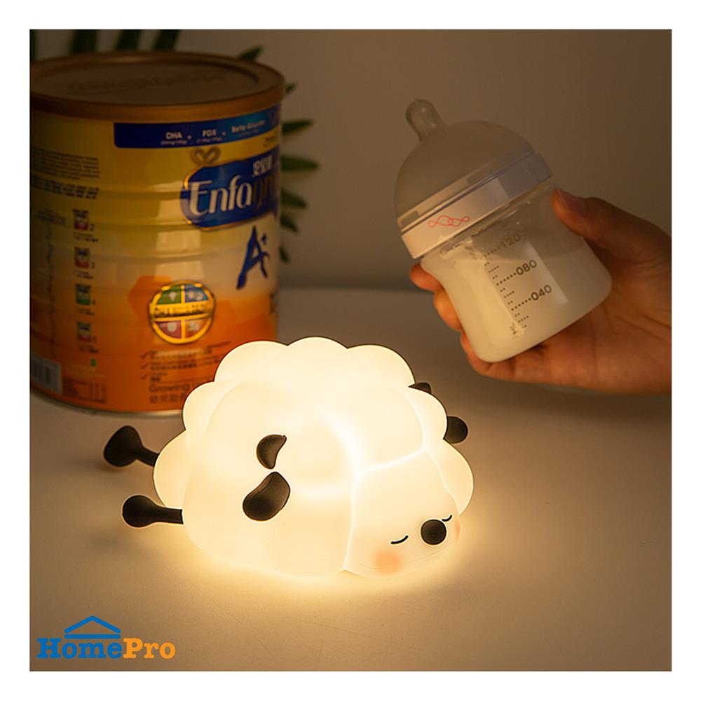 ไฟตั้งโต๊ะ LED MOFII SLEEPING SHEEP 0.5 วัตต์ สีขาว/ดำ