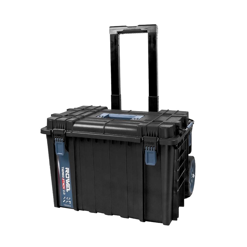 กล่องเครื่องมือ TIERED STACK ROWEL TBS550 สีดำ-น้ำเงิน