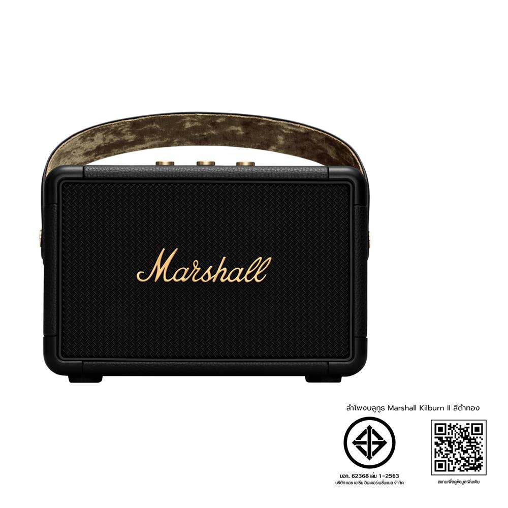 ลำโพงบลูทูธ MARSHALL KILBURN II สีดำทอง