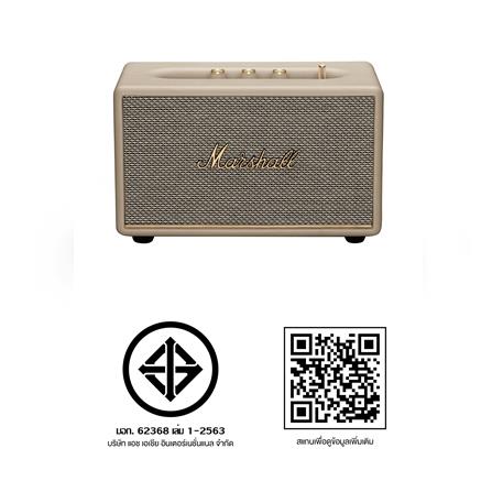 ลำโพงบลูทูธ MARSHALL ACTON III สีครีม_3