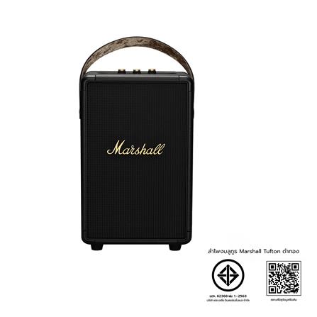 ลำโพงบลูทูธ MARSHALL TUFTON สีดำทอง_3