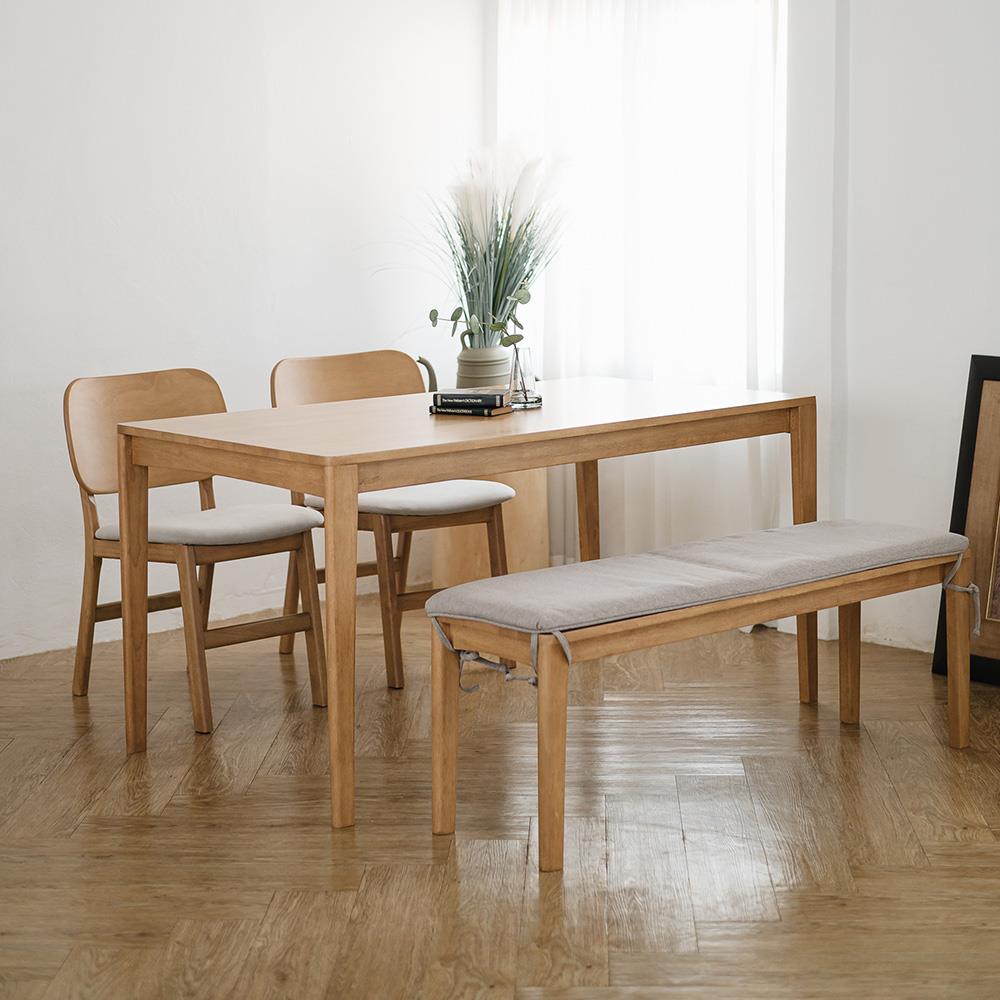 โต๊ะอาหาร YKS ROMP 8859275802268 150 ซม. สีโอ๊ค