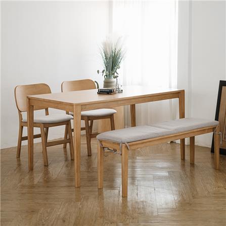 โต๊ะอาหาร YKS ROMP 8859275802268 150 ซม. สีโอ๊ค_3