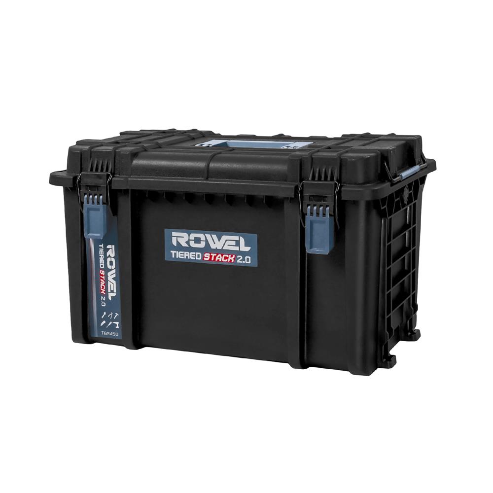 กล่องเครื่องมือ TIERED STACK ROWEL TBS450 สีดำ-น้ำเงิน
