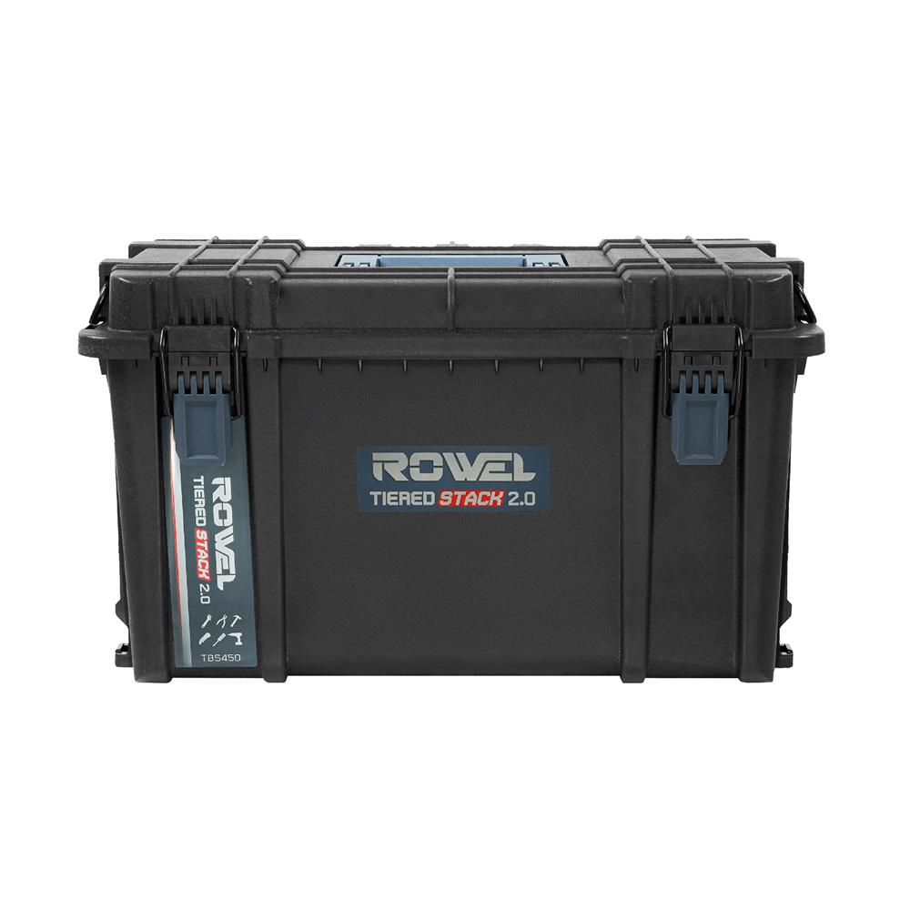 กล่องเครื่องมือ TIERED STACK ROWEL TBS450 สีดำ-น้ำเงิน