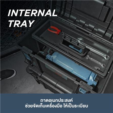 กล่องเครื่องมือ TIERED STACK ROWEL TBS450 สีดำ-น้ำเงิน_5